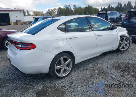 2016 Dodge Dart Sxt из США, поврежденный, VIN 1C3CDFBB5GD653255